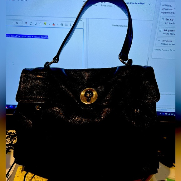 YSL Muse Two Bag in black with Silver hardware. Good used condition. - Picture 1 of 8